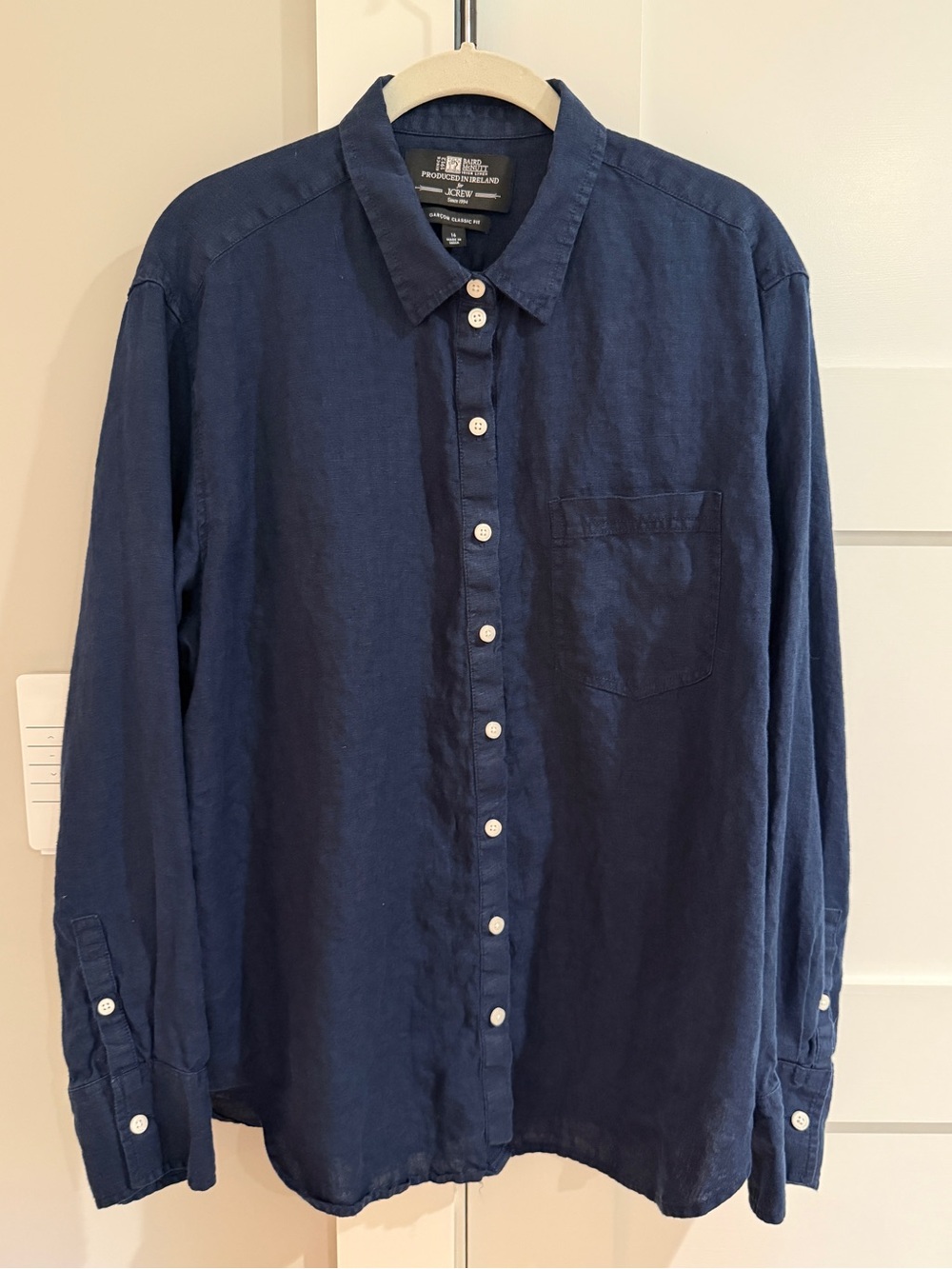 J.Crew Garçon Classic Shirt in Baird McNutt Irish Linen